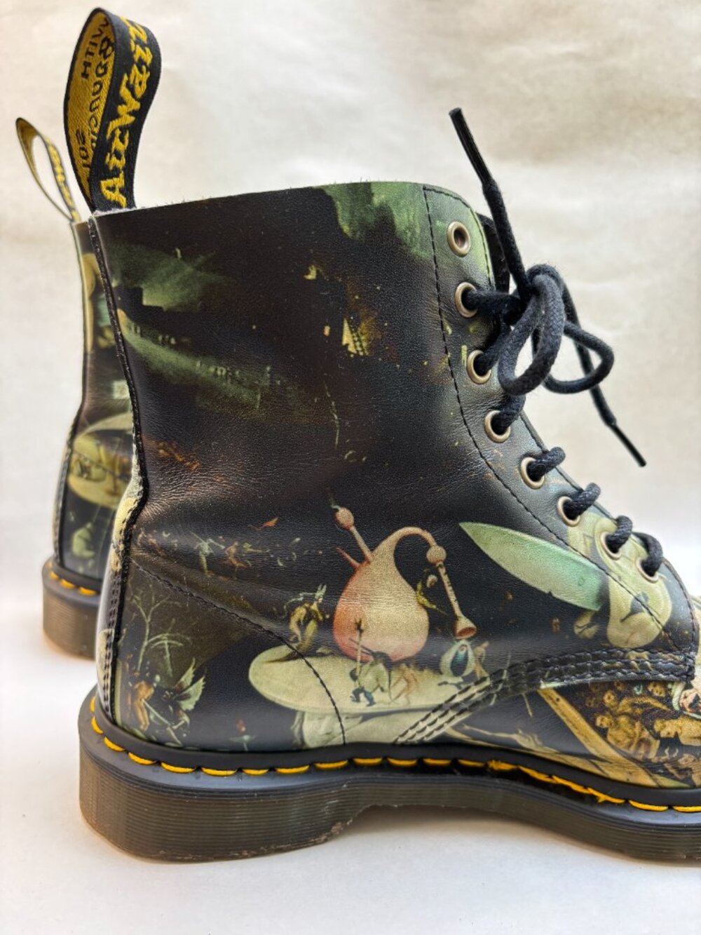 ~RARE~ Authentic Dr. Marten x Hieronymous Bosch Pascal Hell Boots sz m10 w11 - Picture 3 of 12